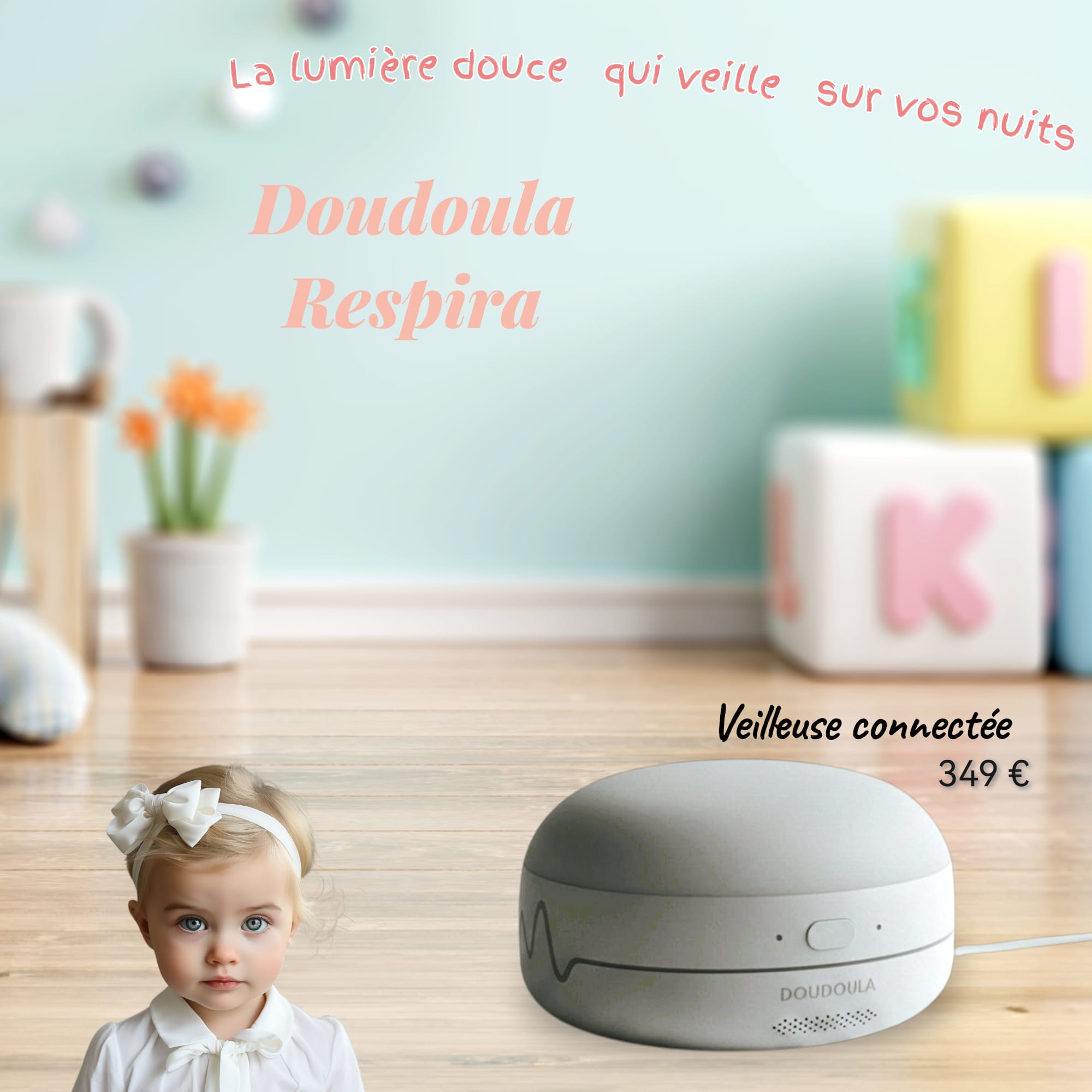 étude de marché veilleuse connectée